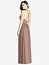 Rear View Thumbnail - Sienna Criss Cross Strap Backless Maxi Dress