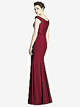 Rear View Thumbnail - Burgundy Studio Design Bridesmaid Dress 4536