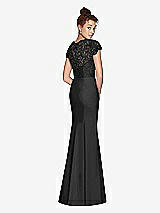 Rear View Thumbnail - Black Dessy Bridesmaid Dress 3023
