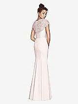 Rear View Thumbnail - Blush Dessy Bridesmaid Dress 3023