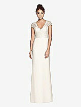 Front View Thumbnail - Ivory Dessy Bridesmaid Dress 3023