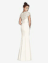 Rear View Thumbnail - Ivory Dessy Bridesmaid Dress 3023