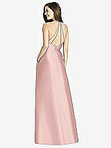 Front View Thumbnail - Rose - PANTONE Rose Quartz Bella Bridesmaids Dress BB115