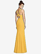 Front View Thumbnail - NYC Yellow Bella Bridesmaids Dress BB116