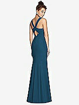 Front View Thumbnail - Atlantic Blue Bella Bridesmaids Dress BB116