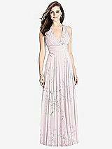 Front View Thumbnail - Watercolor Print Bella Bridesmaids Dress BB117