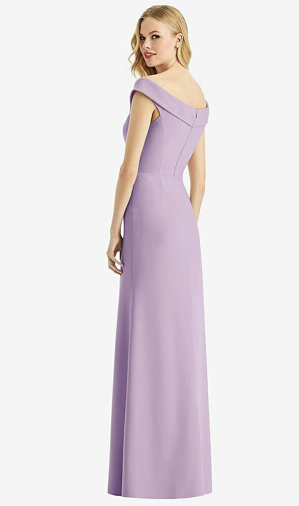 Back View - Pale Purple Bella Bridesmaids Dress BB112