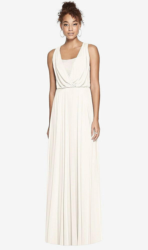 Front View - Ivory Dessy Bridesmaid Dress 3006