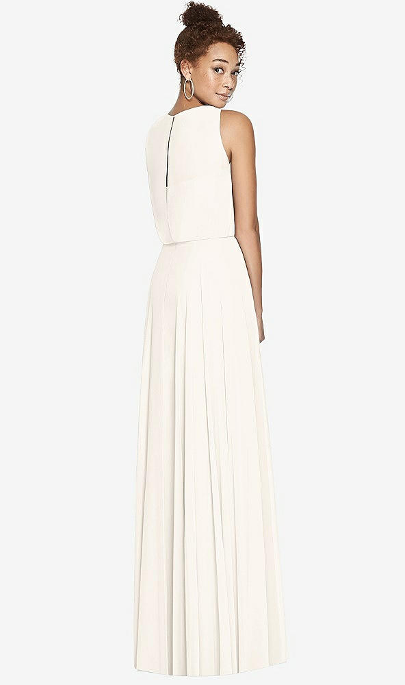 Back View - Ivory Dessy Bridesmaid Dress 3006