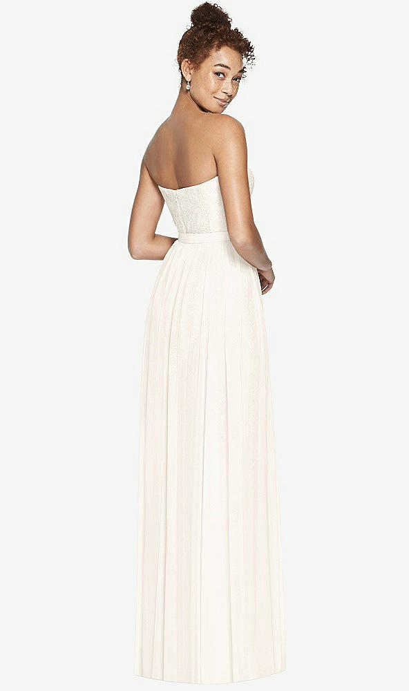 Back View - Ivory Dessy Bridesmaid Dress 3007