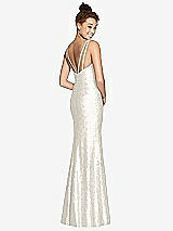 Rear View Thumbnail - Ivory Dessy Bridesmaid Dress 3010