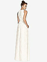 Rear View Thumbnail - Ivory Dessy Bridesmaid Dress 3024