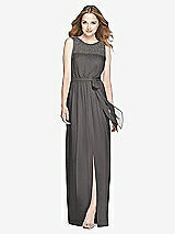 Front View Thumbnail - Caviar Gray Dessy Bridesmaid Dress 3025