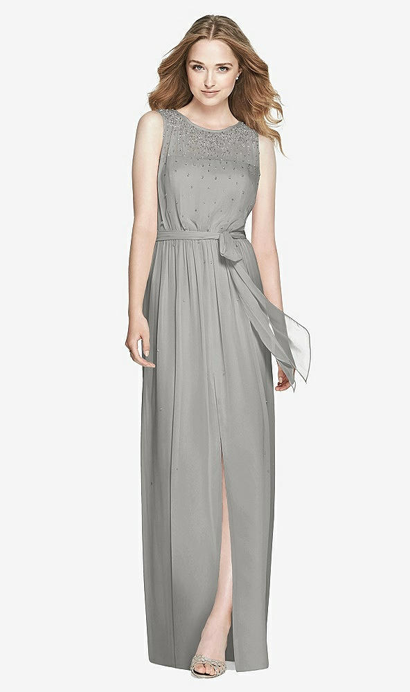 Front View - Chelsea Gray Dessy Bridesmaid Dress 3025