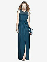 Front View Thumbnail - Atlantic Blue Dessy Bridesmaid Dress 3025