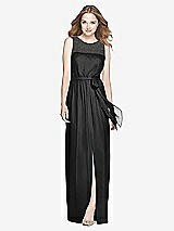Front View Thumbnail - Black Dessy Bridesmaid Dress 3025