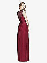Rear View Thumbnail - Burgundy Dessy Bridesmaid Dress 3025