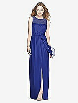 Front View Thumbnail - Cobalt Blue Dessy Bridesmaid Dress 3025
