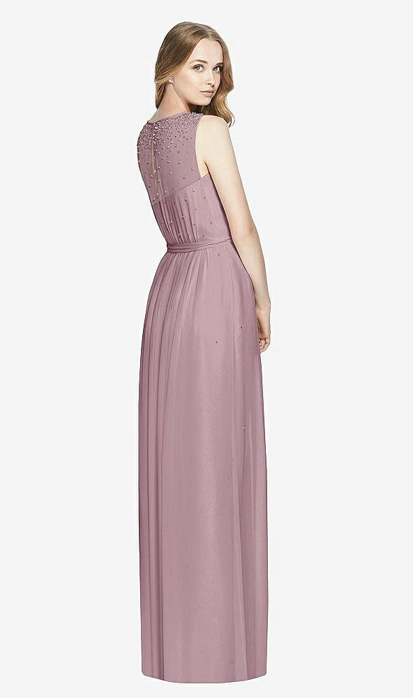 Back View - Dusty Rose Dessy Bridesmaid Dress 3025