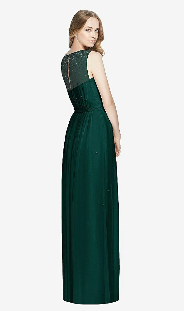 Back View - Evergreen Dessy Bridesmaid Dress 3025