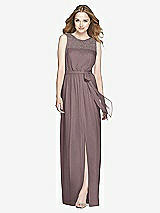 Front View Thumbnail - French Truffle Dessy Bridesmaid Dress 3025
