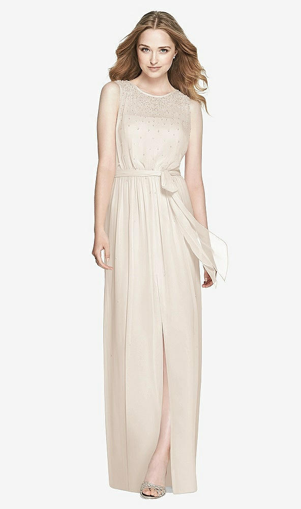 Front View - Oat Dessy Bridesmaid Dress 3025