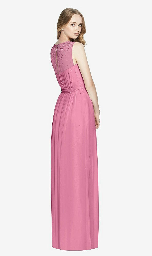 Back View - Orchid Pink Dessy Bridesmaid Dress 3025