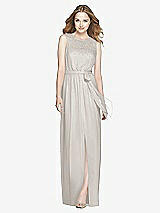Front View Thumbnail - Oyster Dessy Bridesmaid Dress 3025