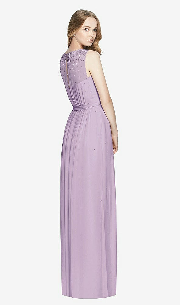 Back View - Pale Purple Dessy Bridesmaid Dress 3025