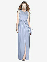 Front View Thumbnail - Sky Blue Dessy Bridesmaid Dress 3025