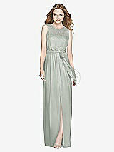 Front View Thumbnail - Willow Green Dessy Bridesmaid Dress 3025