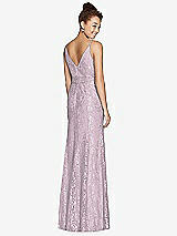 Rear View Thumbnail - Suede Rose After Six Bridesmaid Dress 6787