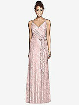 Front View Thumbnail - Rose - PANTONE Rose Quartz After Six Bridesmaid Dress 6787