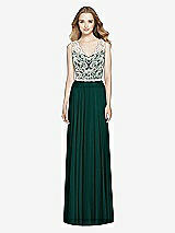 Front View Thumbnail - Evergreen & Ivory After Six Bridesmaid Dress 6773