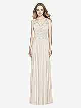 Front View Thumbnail - Oat & Ivory After Six Bridesmaid Dress 6773