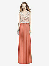 Front View Thumbnail - Terracotta Copper & Ivory After Six Bridesmaid Dress 6773