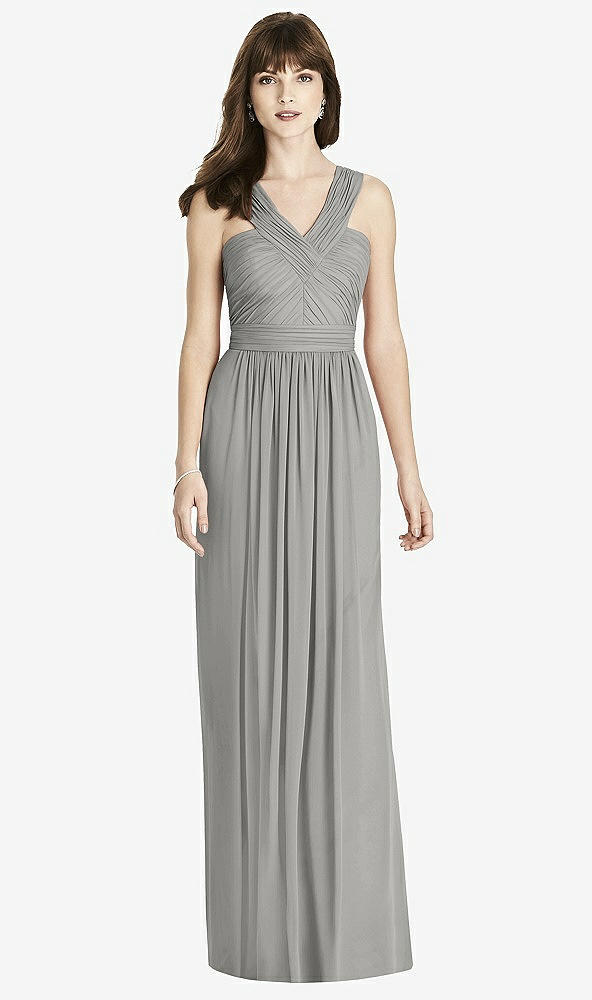Front View - Chelsea Gray After Six Bridesmaid Dress 6785