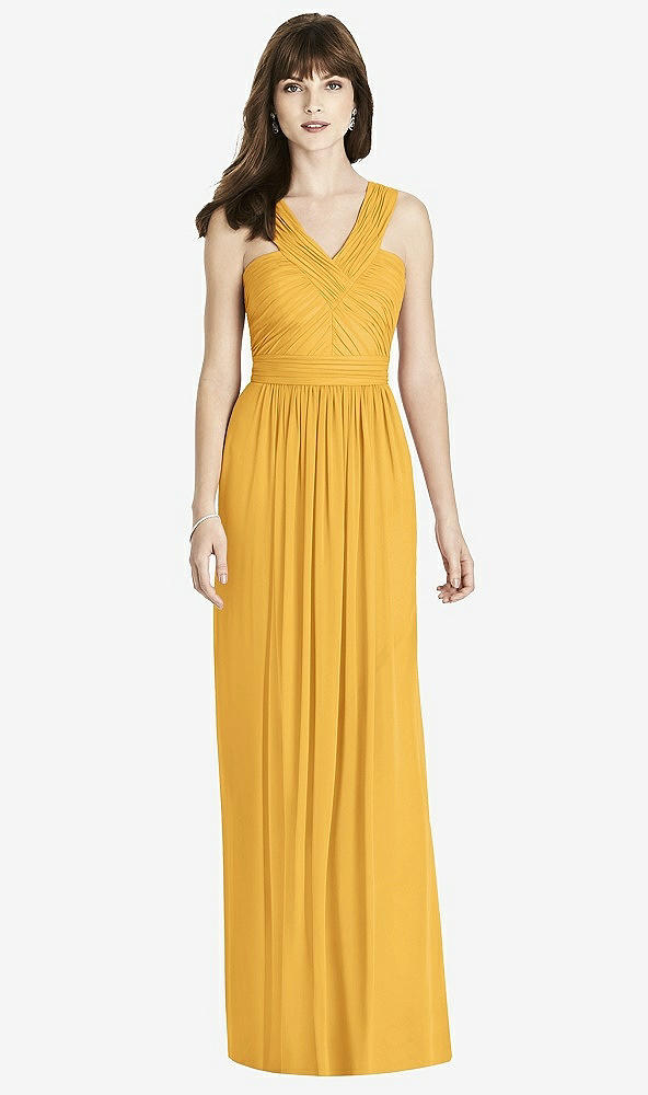 Front View - NYC Yellow After Six Bridesmaid Dress 6785