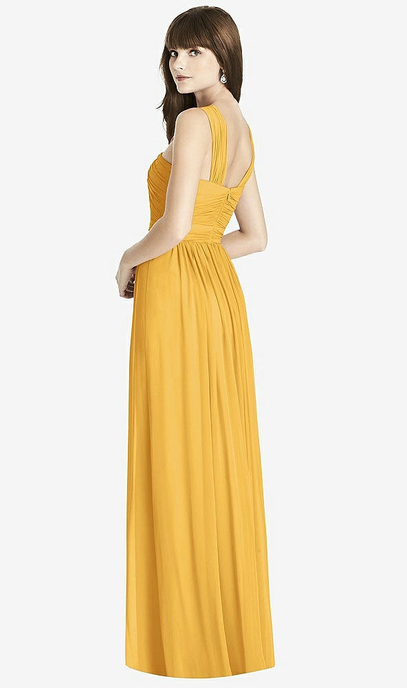 Back View - NYC Yellow After Six Bridesmaid Dress 6785