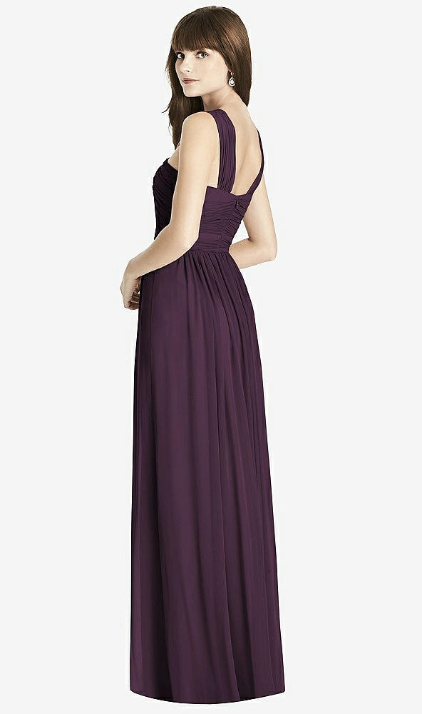 Back View - Aubergine After Six Bridesmaid Dress 6785