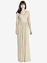 Front View Thumbnail - Champagne After Six Bridesmaid Dress 6785