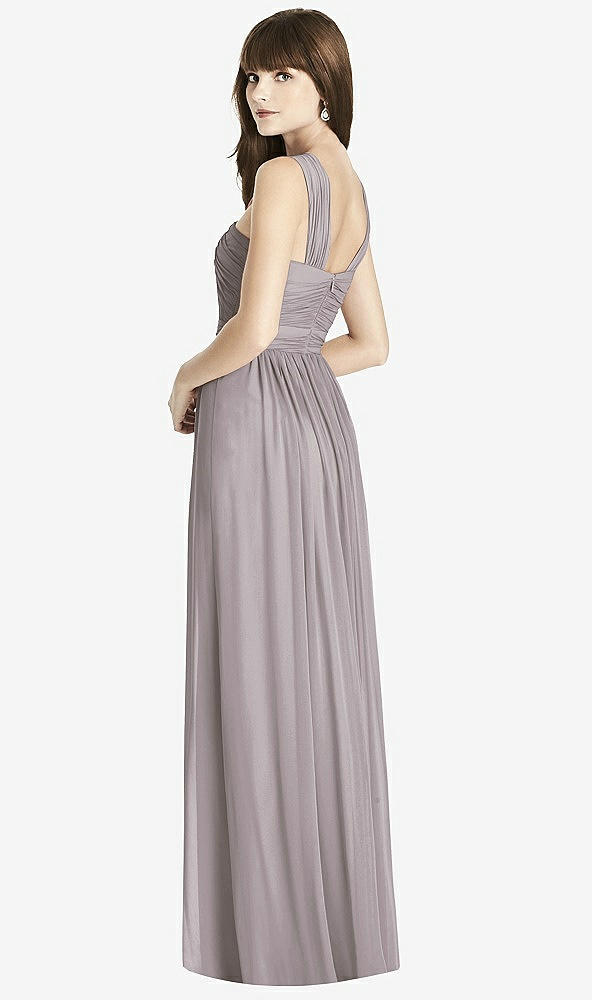 Back View - Cashmere Gray After Six Bridesmaid Dress 6785