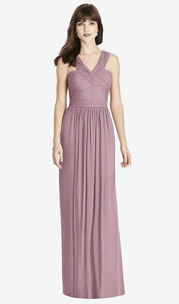 Front View - Dusty Rose After Six Bridesmaid Dress 6785