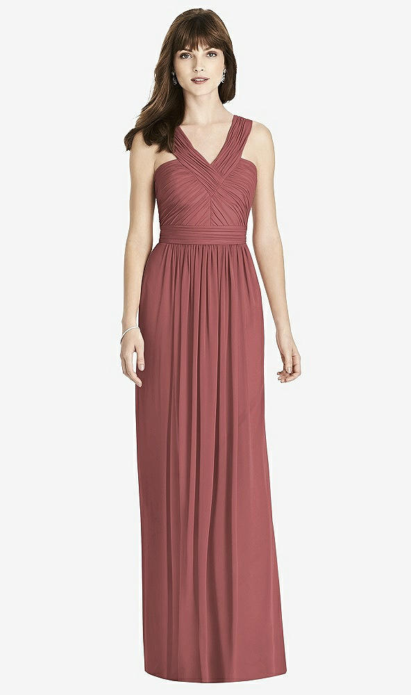 Front View - English Rose After Six Bridesmaid Dress 6785