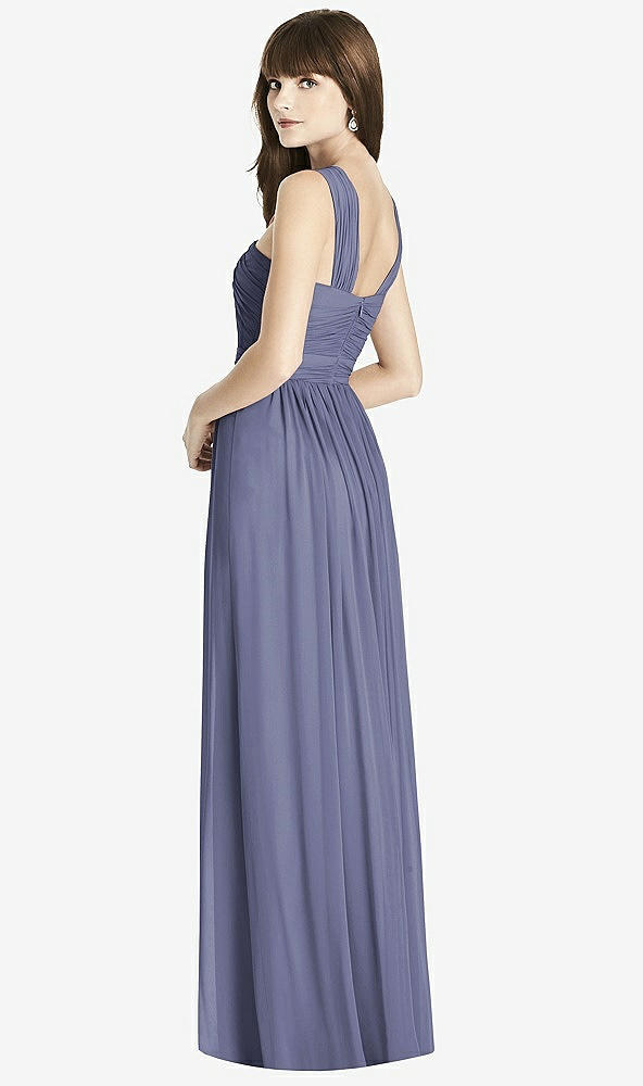 Back View - French Blue After Six Bridesmaid Dress 6785