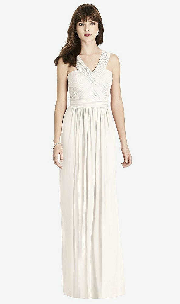 Front View - Ivory After Six Bridesmaid Dress 6785