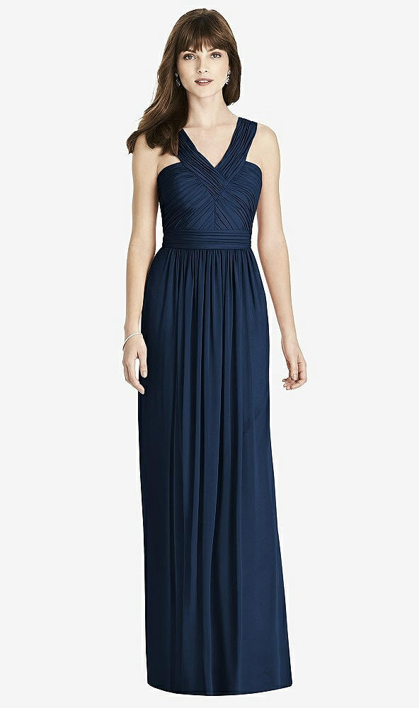 Front View - Midnight Navy After Six Bridesmaid Dress 6785