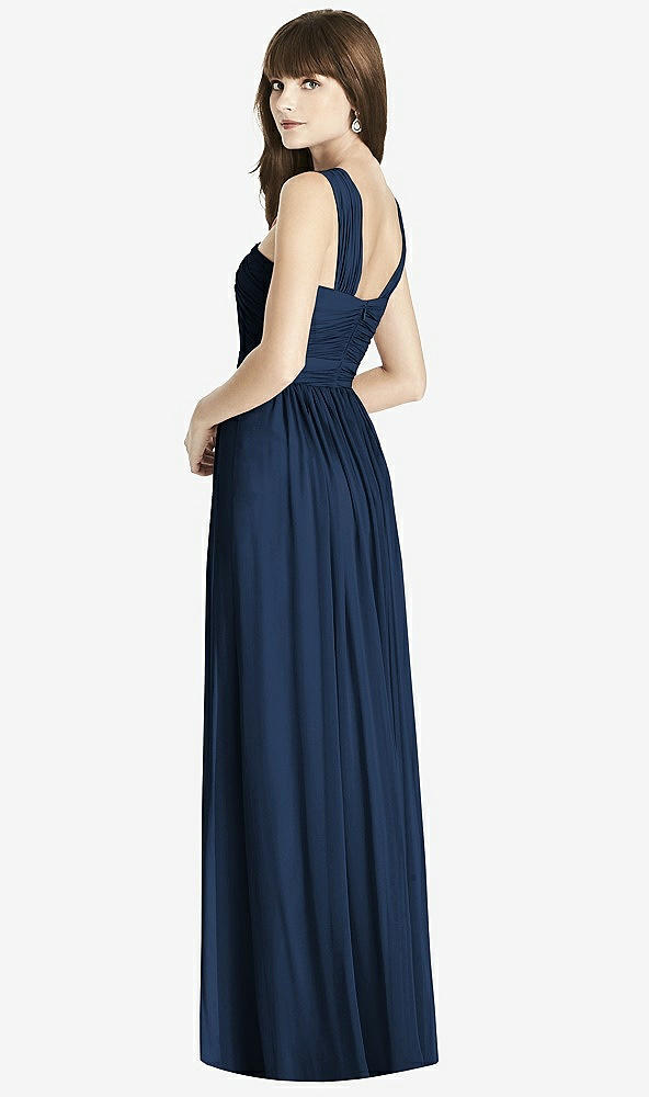 Back View - Midnight Navy After Six Bridesmaid Dress 6785