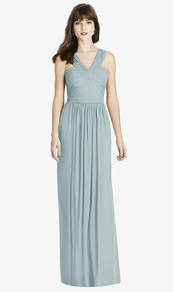 Front View - Morning Sky After Six Bridesmaid Dress 6785