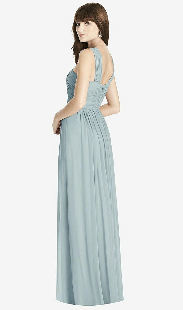 Back View - Morning Sky After Six Bridesmaid Dress 6785